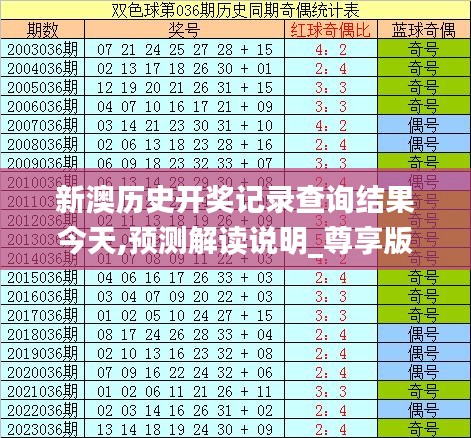 新澳历史开奖最新结果查询今天,新澳历史开奖最新结果查询今天，探索与解析